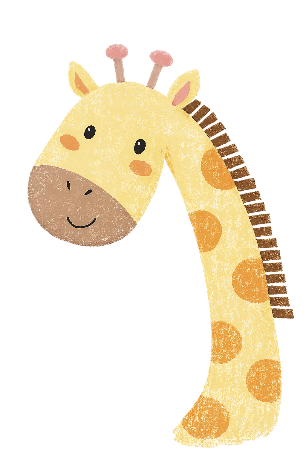 Kingsbee yellow giraffe mascot